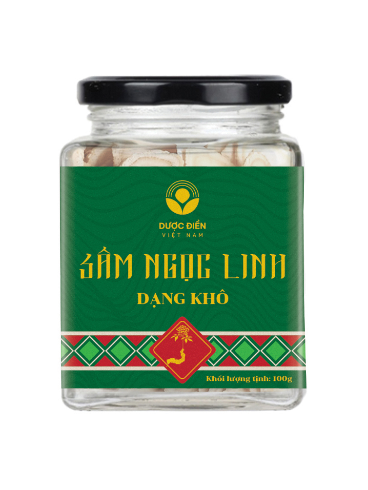Sâm Ngọc Linh khô